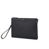 Black Cowhide Clutch Bag With Embossed Pattern Dbba0f481