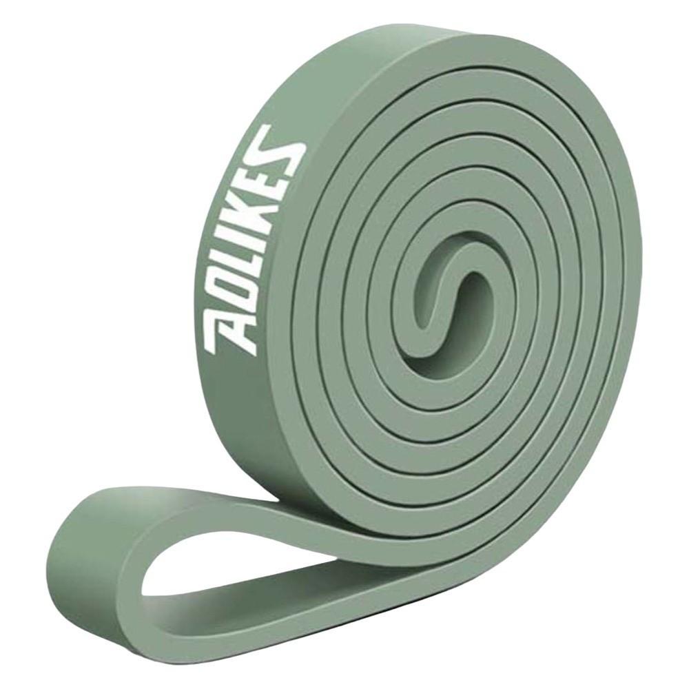 

Latex Pilates Elastic Band Strong Force Fitness Exercise Pull Strap Yoga Resistance Band Exercise зелёный