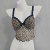 Sexy Leopard Print Slim Fit Women's Sling Top - European & American Style