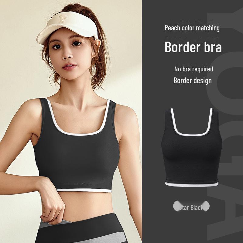 

Женский спортивный костюм Juyitang из высокоэластичного материала телесного цвета без рукавов — дышащая одежда для йоги и бега S