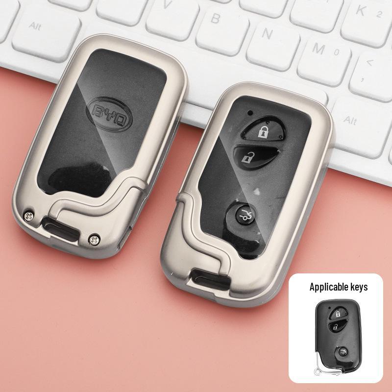 

BYD Yuan Key Case S7 Song Plus: Stylish, Durable Protective Shell for Song Max, Qin Pro Cars - Suitable for Men and Women Bag Packaged