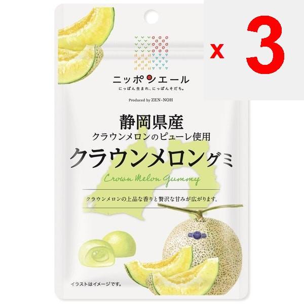 JA Nippon Ale - Shizuoka Prefecture Crown Melon Gummi 40gNippon Ale Brand with the Catchphrase Nipp Nippon Ale Brand with the Catchphrase Nippon-born,