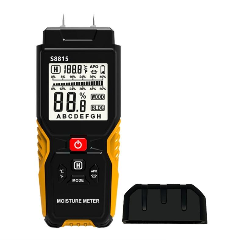 

Ergonomic Precise Wall And Wood Moisture Detector Easy To Read LCD Screen Lightweight Construction for Wall Inspection 1