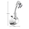 Suction Cup Shower Holder Adjustable Shower Head Holder Nozzle Handheld Holder Punch-Free Multi Angle Rotation Shower Bracket