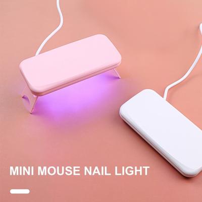 UV-Nagellampe, tragbar, Mini-USB, kompakt, faltbar, einfach zu bedienende LED-Lichttherapie-Maschine, Nagellack-Trockner für Reisen