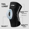 Li-Ning Knee Pads for Sports Basketball, Patella Meniscus Protection, Double Pack, Size M (Short Knitted Series + Silicone Pads)