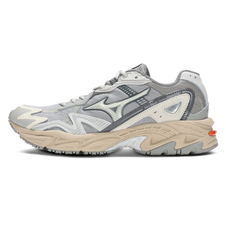 Mizuno Adventure Twe Unisex Low Top Casual Shoes Silver Gray Fabric D1GH230109 40