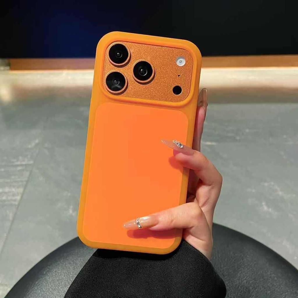 Apple 17 Pro Max iPhone 16/15 Anti-Fall Frosted Ice Cream Jelly Case