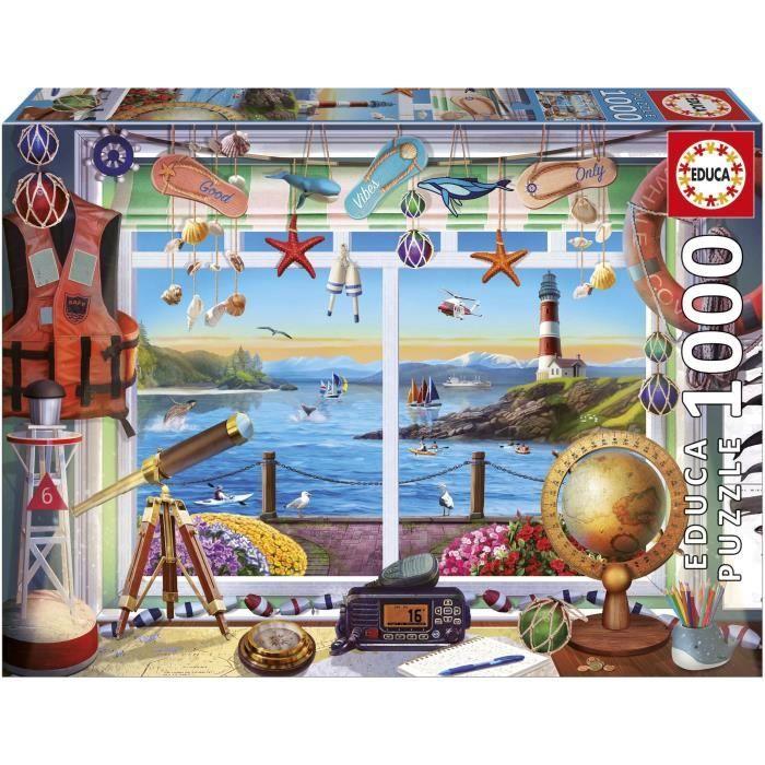 Puzzle - EDUCA - Vie partuaire - 1000 pièces - 68x48 cm - Pour adultes - Thème nature