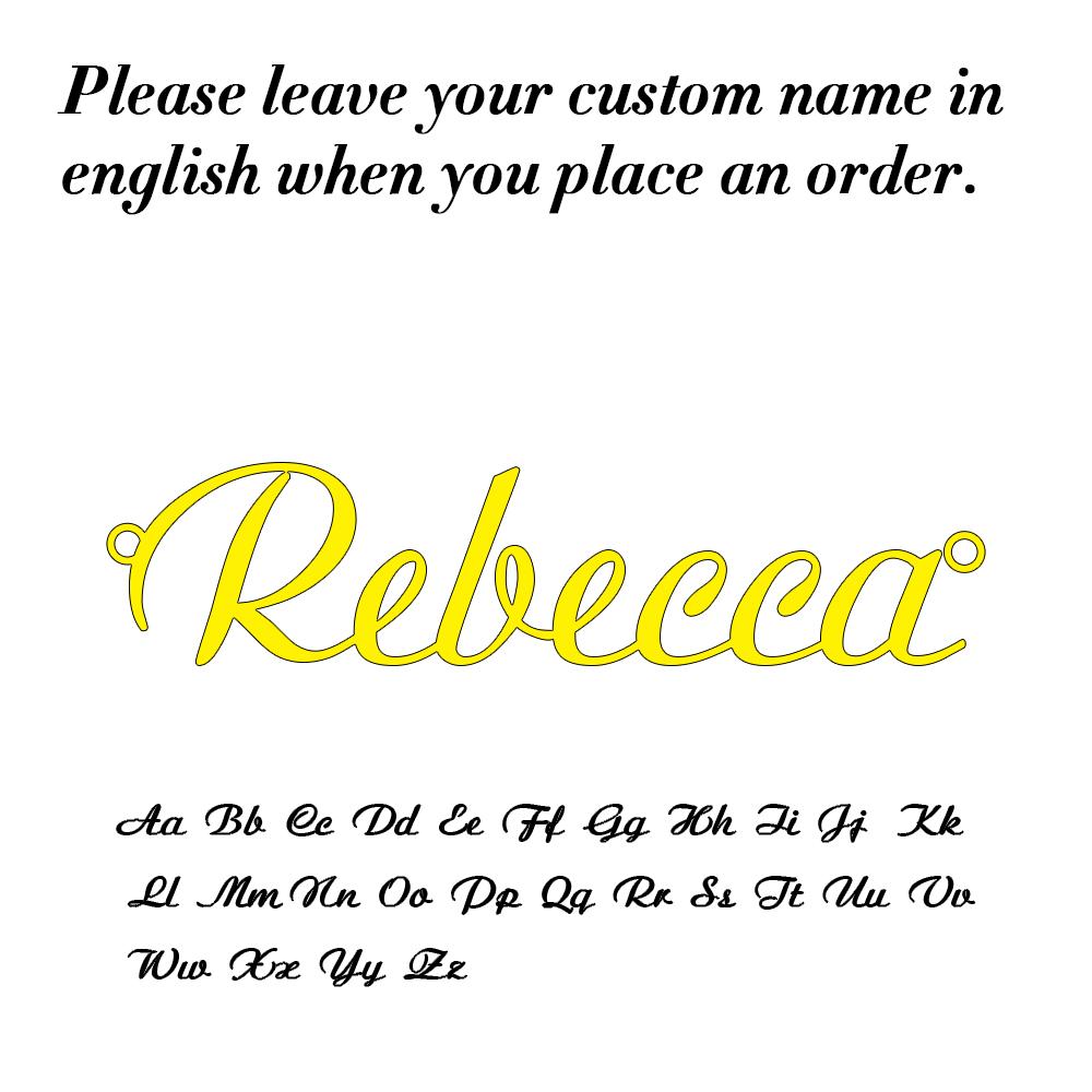 Vlastní náhrdelník pro ženy Personalizovaný přívěsek s kurzívním písmenem Šperky z nerezové oceli Pánský řetízek Choker Obojek Personalizado