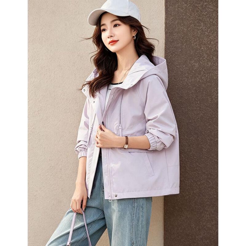 D.F.DEAR Casual Hooded Women's Jacket