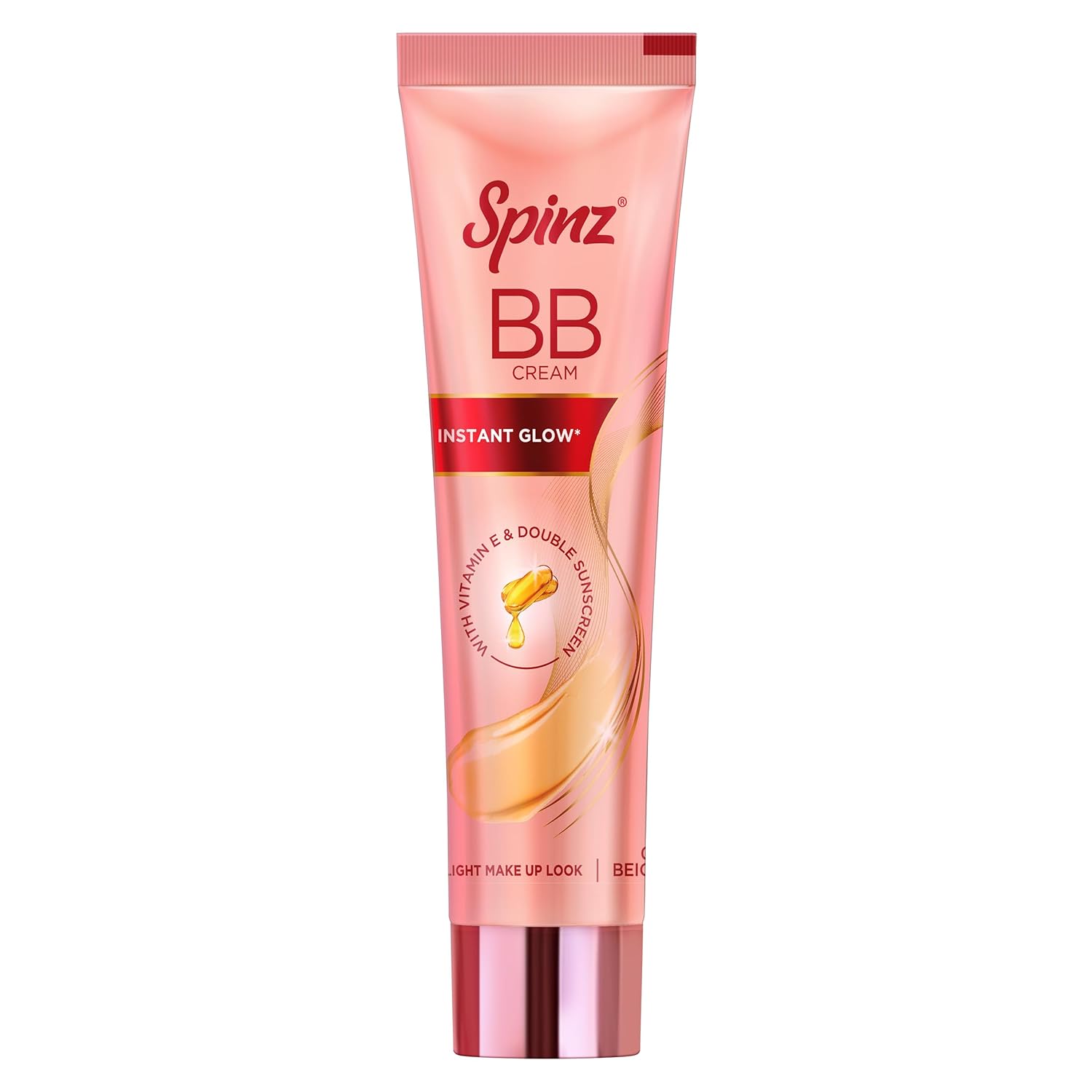 Spinz BB Cream | Instant Glow, Even Skin Tone & Natural Coverage | With Vitamin E and Double Sunscreen Protection (29g) 29g