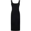 Karl Lagerfeld Elegant Commuting Travel Chain Slim Fit Tank Dress Women dresses Black M22E1387