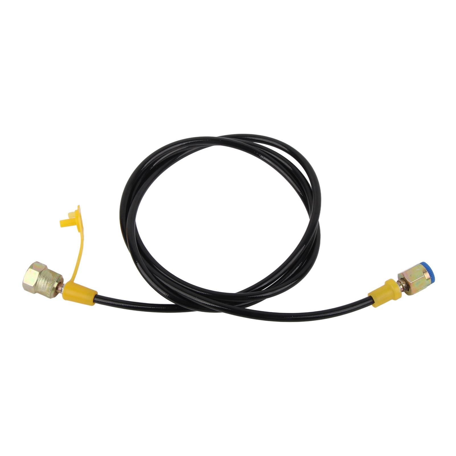 

Hydraulic Test Hose 1/4BSP Hydraulic Hose Hydraulic Pressure Test Hose 1.5m/4FT M16x2‑1/4BSP Testing Coupling Point 630Bar DN3