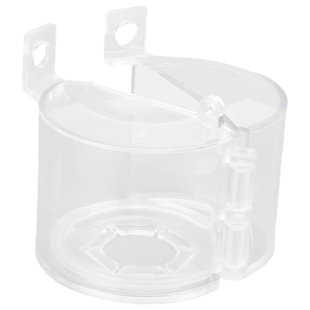 Emergency Stop Button Cap Detachable Cover Waterproof with 38mm Padlock for Industrial Chemical