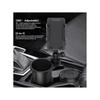 YZMA GLOBAL 2-in-1 Car Cup Holder & Phone Mount – Universal Adjustable Auto Stand with 360° Rotation & Expandable Drink Holder – Secure Fit for Most