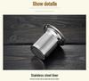 Vanshi High-Temp Glass Teapot with Stainless Steel Filter and Anti-Scald Design - Ideal for Kung Fu Tea