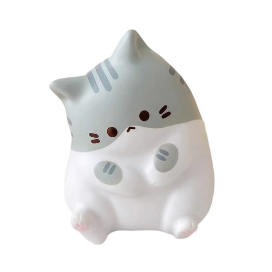 Stress Relief Cartoon Cat Toy Soft Stretchy Fat Kitten Squeeze Toy Relaxation Anxiety Reduction Animal Sensory Toy Party Favors