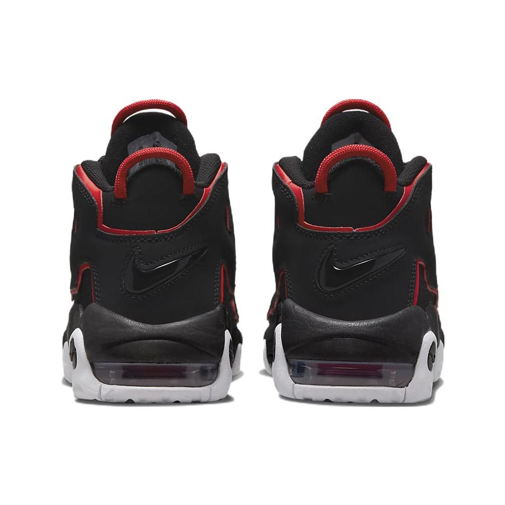 Nike Air More Uptempo GS Červená špička Basketbalové boty Černá/Červená/Bílá FB1344-001