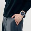 Casio EDIFICE Business Solar Powered Contrast Color Classic Pointer Solar Quartz Movement Metal Strap Japanese and Korean Watch EQS-900BCD-2AVUPR
