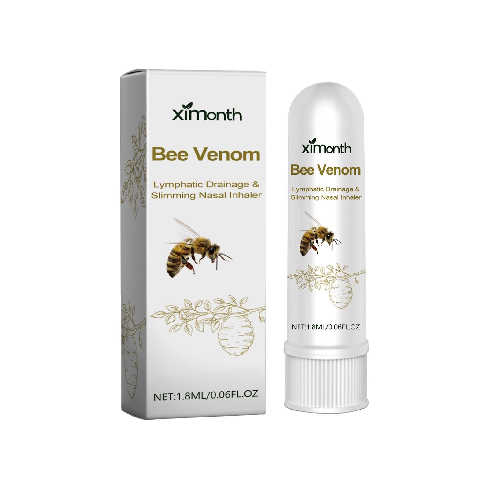 

Комплект лимфодренажных колец для носа BeeVenom, кольцо для носа (в штучной упаковке), Назальная аспирация, детокс-крем и пластырь для носа, кольцо для похудения в носу, уменьшение отеков, 40 мл One Size