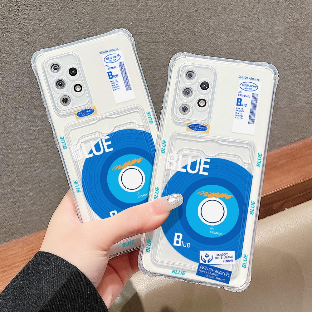 Pouzdro na kartu pro iPhone 13 11 15 12 14 Pro Max Samsung A55 S24 S23 S22 Ultra A54 A05S A15 OPPO A15 A77 A16 A17K A54 A3S Redmi 13C 9a 9T Note 13 11 12