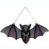 Party Decoration - AIMOONSA - Hanging Acrylic Bat - Black - Int./Ext. - Robust
