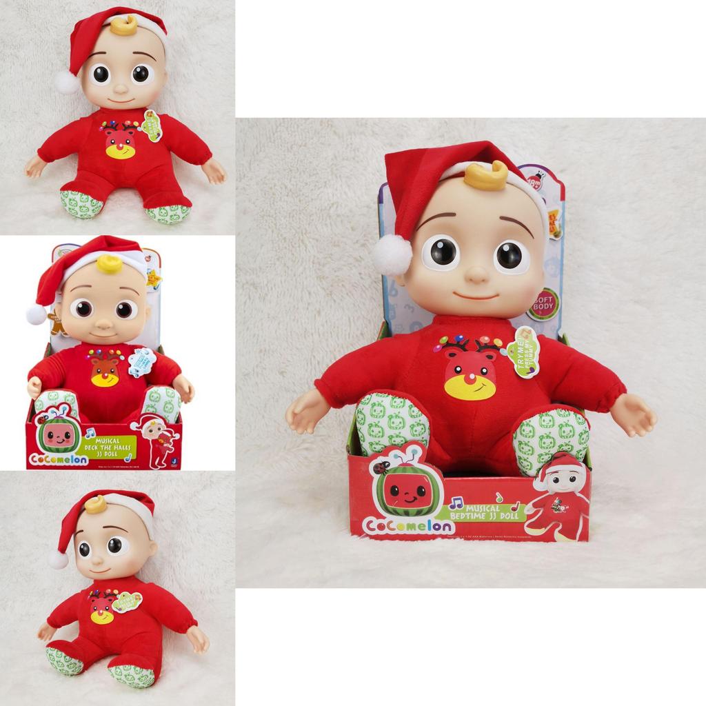 Delightful Christmas Cocomelon Pvc Doll Sing Music Box With Nine Kinds Of Music Jojo