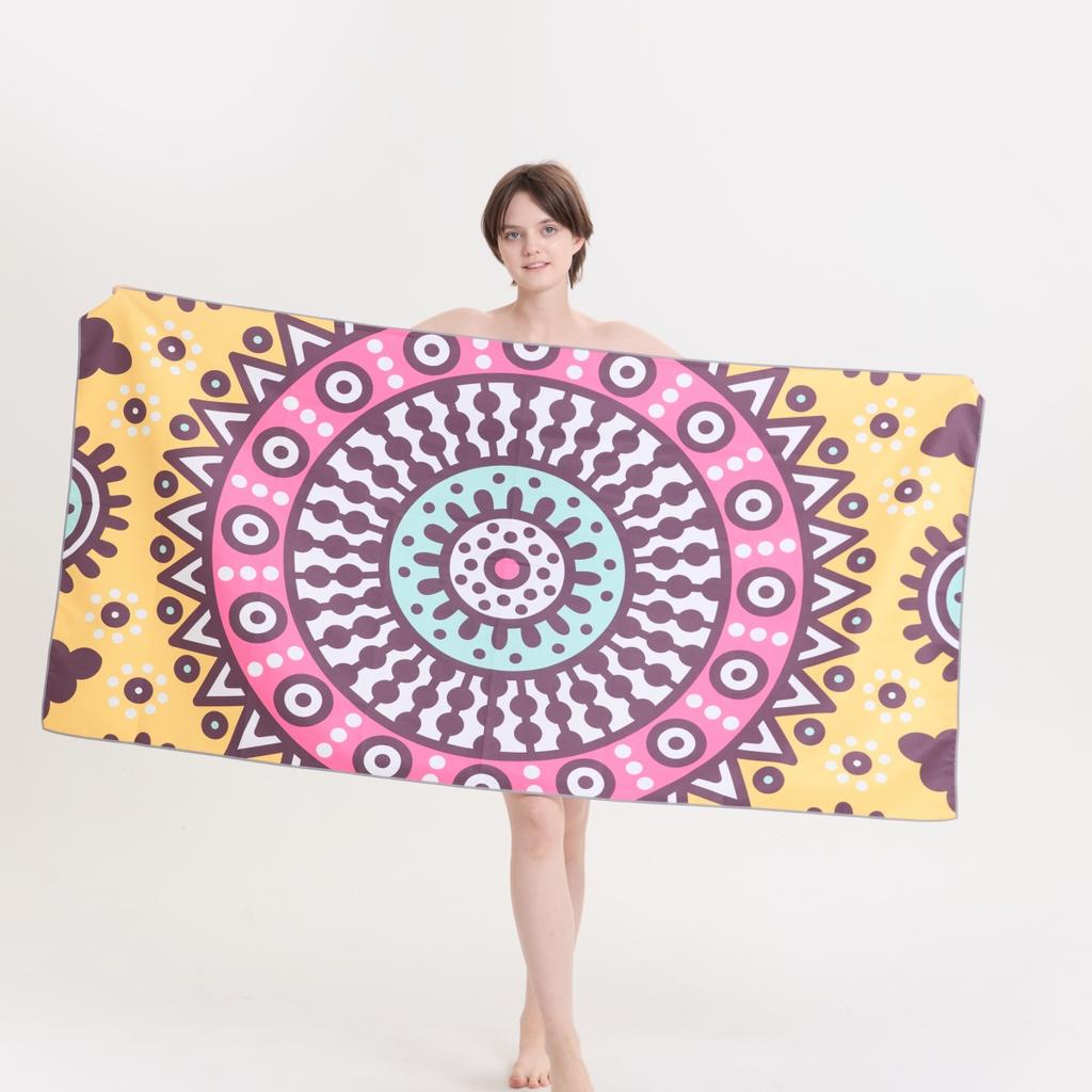 Microfiber Towel Quick Dry Towel Travel Towel Sports Towel Beach Towel Sandproof Soft Light Towel For Swim, Yoga, Gym