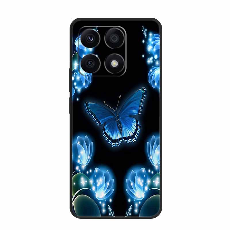 For Xiaomi 17 5G Case Flowers Butterfly Soft Silicone Phone Cases for Xiaomi 17 5G Cool Wolf Animals Protective Shockproof Shell