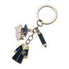 Graduation Themed Keychains Decorations Metal Key Ring for Students Student Key Holder Accessory Bag Accessories
