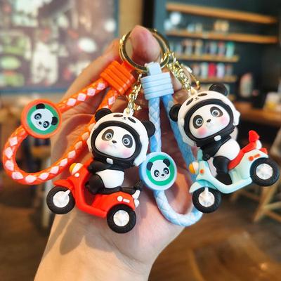 Breloc Nou Panda: Pandă Mare Drăguță Pandantiv, Jucărie Mașină cu Gheare, Suvenir Sichuan