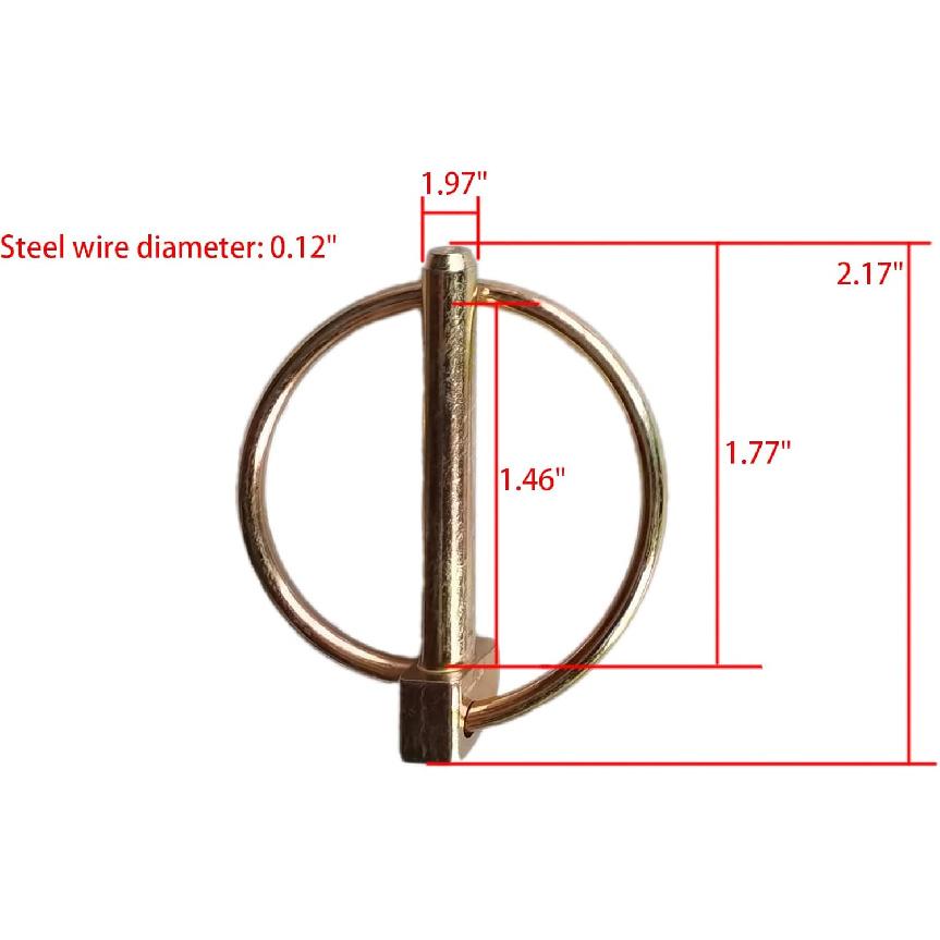 84-0140 Tow Bar Replacement for Retaining Pin and Clip Kit