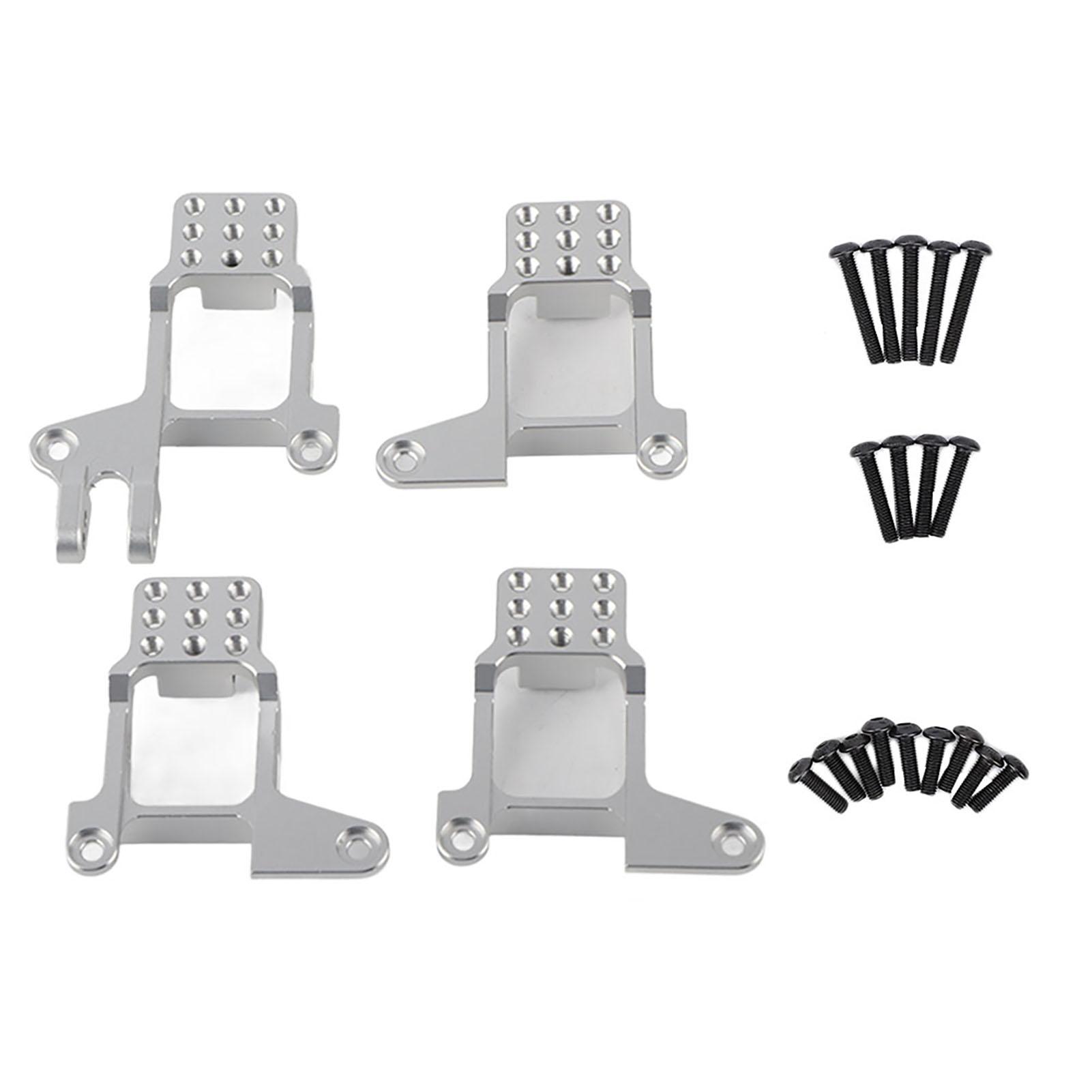 

4pcs Metal Shock Damper Mount Tower Hoop Fit for TRX4 110 RC Crawler