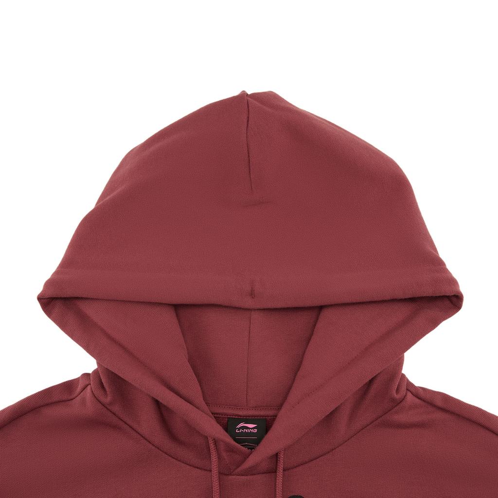 Li Ning Aries Collaboration Fleece Lined Pullover Hoodie Men hoodies AWDVH51-2