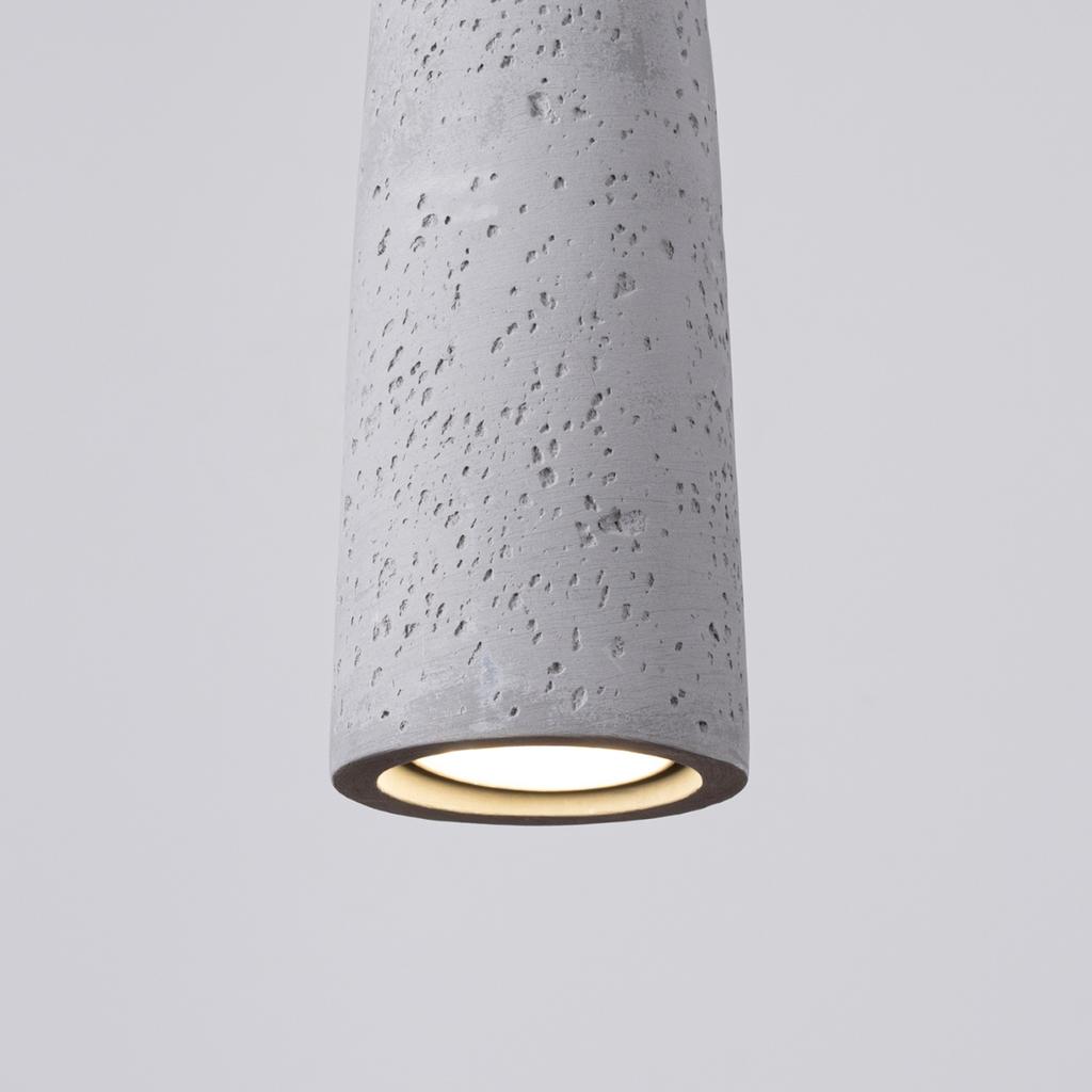 Electra concrete hanging lamp