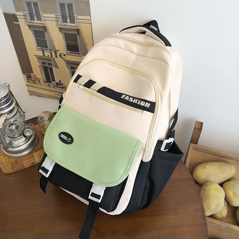 High-capacity Backpack for Junior High School, Senior High School and College Students, High-appearance-level Schoolbag