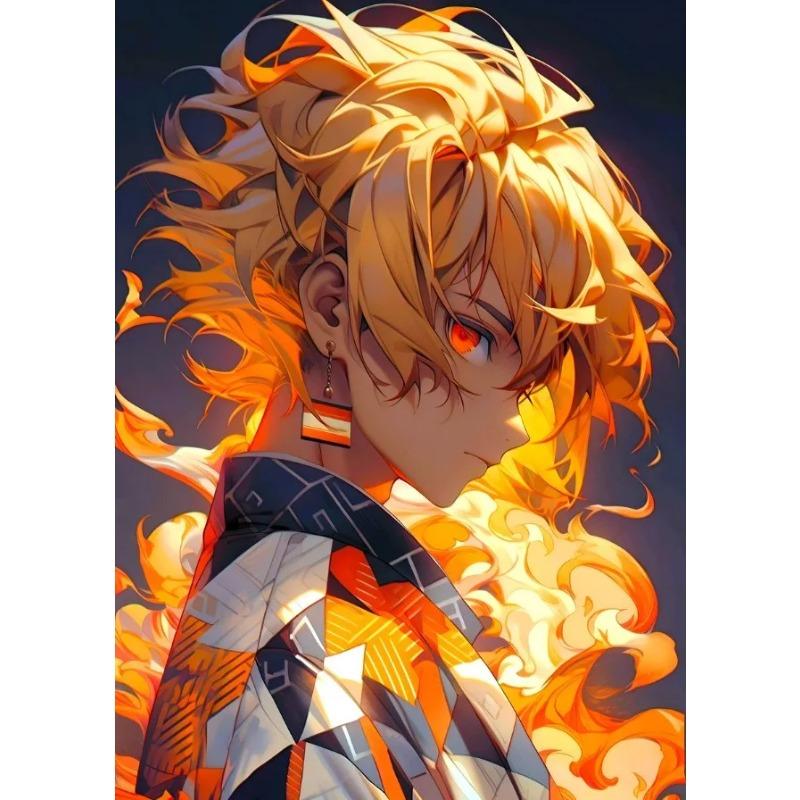 Demon Japanese Popular Classics Anime Character Posters Canvas Printing Wall Art Picture for Living Room Home Decor Gifts