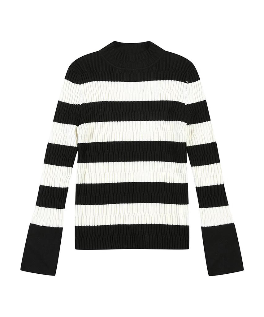 MESENSE Two-Tone Color Block Knit_Mb3Yknm603Z