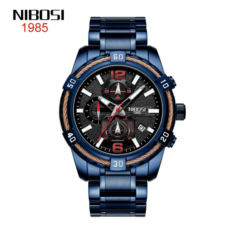 Watch Direct Sales, Fashionable Six-Pin New Quartz Men'S Watch, Multi-Functional Sports Watch