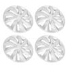 4 Pezzi Copricerchi 15 Pollici ABS Eleganti R15 Coprimozzi Sostituzione per Auto 208 Camion SUV