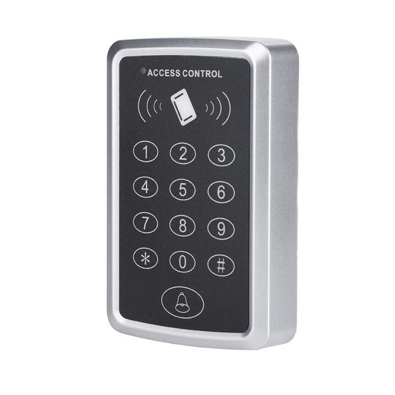 Professional Rfid Access Control Rfid Keypad Card Reader Standalone Access Control System With Door Bell Button Wiegand