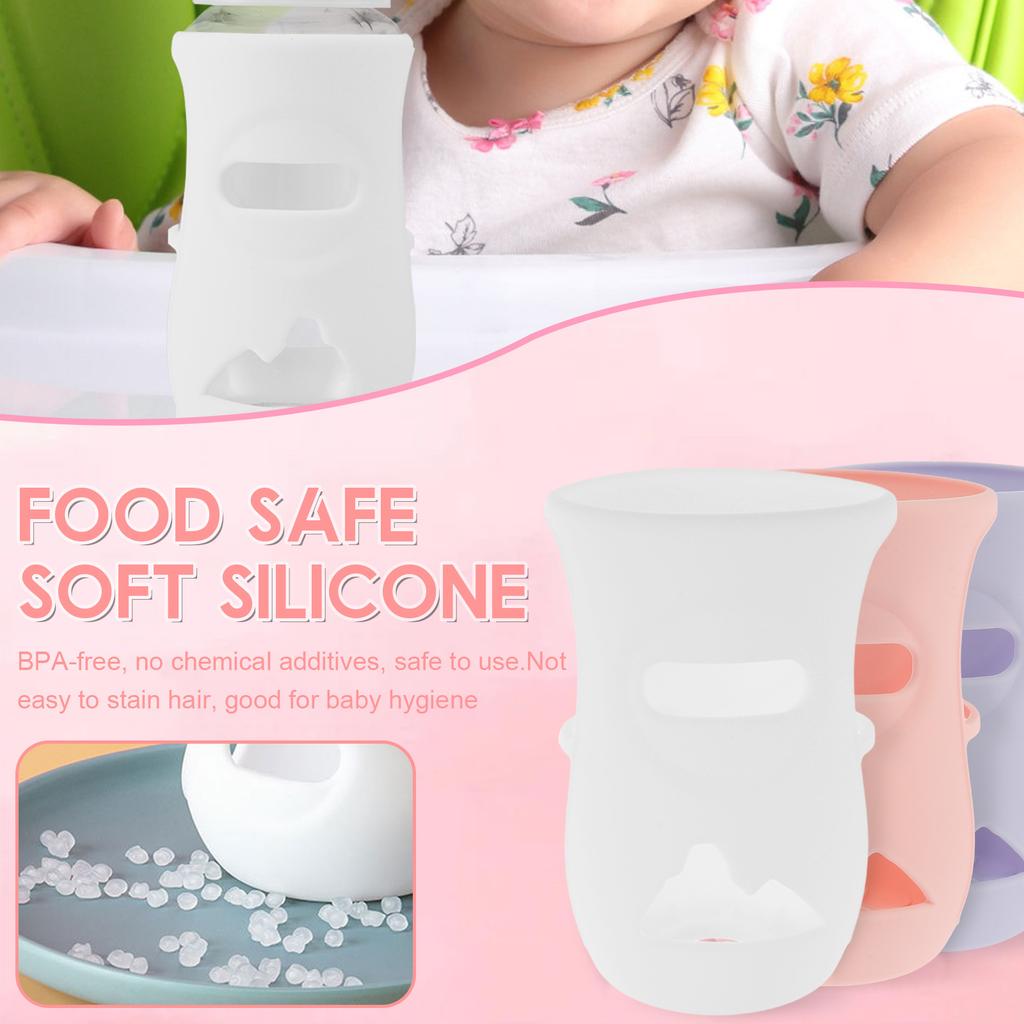 Silicone Sleeves Silicone Baby Bottle Cover Insulated Glass Bottle Compatible  AVENT Glass Natural Baby Bottle 4/8Oz