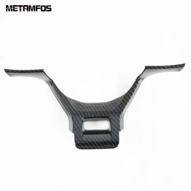 Interior Accessories For Kia K5 Optima DL3     2024 2025 Carbon Fiber Steering Wheel Cover Trim Decoration Frame
