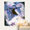 Abstract Fantasy Tapestry Vibrant Wall Hanging with Magical Elements for Bedroom and Living Room Decor Perfect Gift