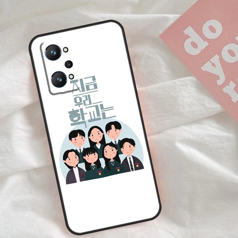 All of us are dead Hot Case For Realme C65 C67 C71 C63 C61 C55 C51 C53 C35 C75 11 12 13 14 15 Pro Plus GT6 GT7 Pro