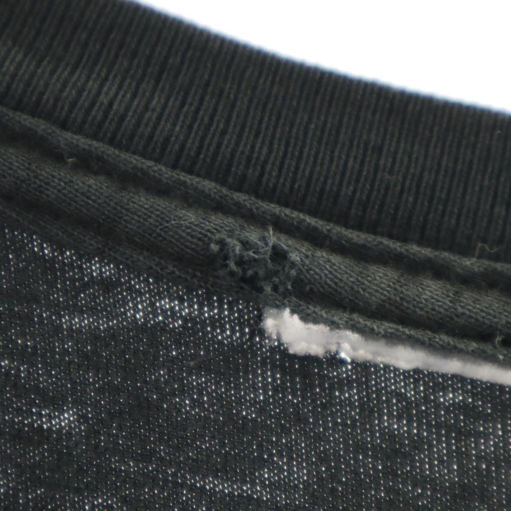 T-shirt z krótkim rękawem czarny Męski Używany