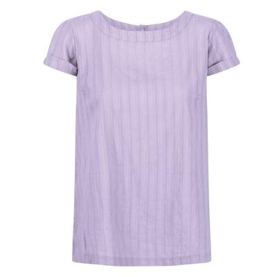 Womens/Ladies Jaelynn Dobby Cotton T-Shirt