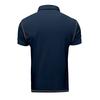 Sommar Herr Kortärmad Pikétröja Stilfull Herr Pikétröja Topp Femrandig Piké Herr T-shirt