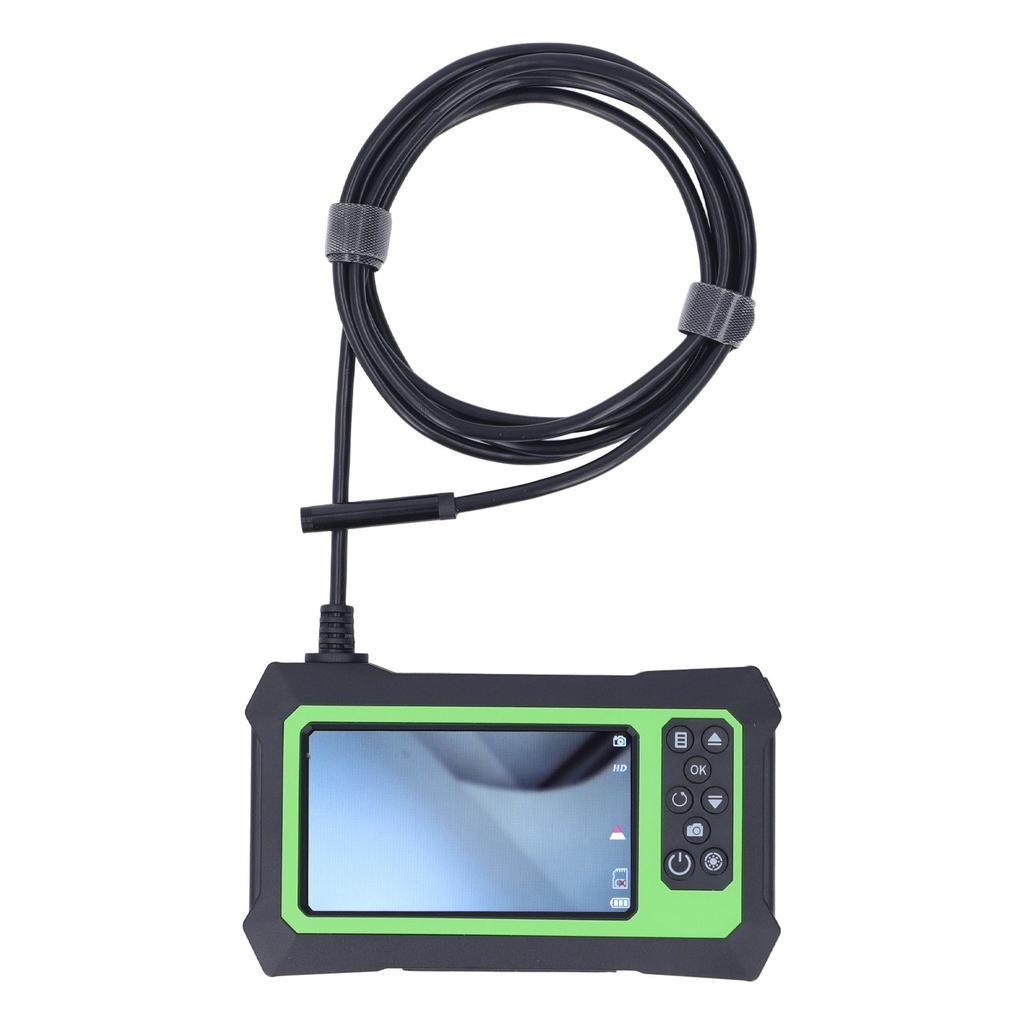 Endoscope Camera IP67 Waterproof 4.3in 8mm Lens 1080P Bending Borescope for Maintenance 2m   6.56ft